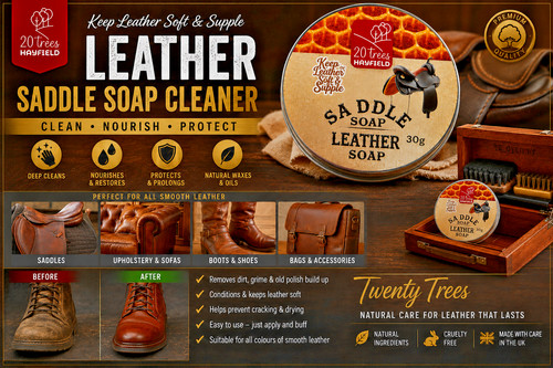 Leather saddle soap - saddle,