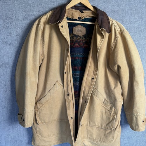 Vtg woolrich men canvas - vtg, l