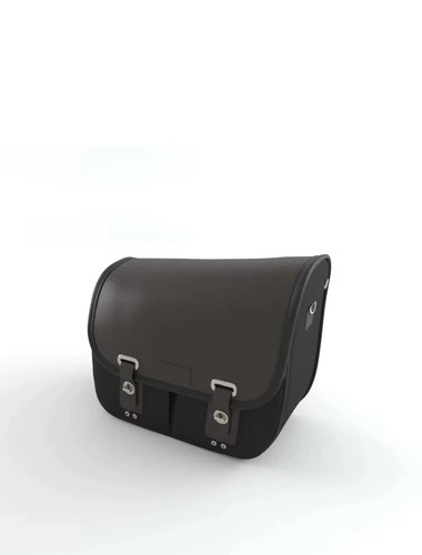 Triumph waxed cotton saddle - waxed,